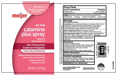 calamine spray - Meijer Calamine Plus Spray 50 074ME